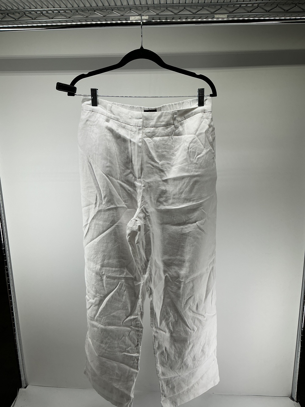 100% European Linen Pleated Trouser - 30"
